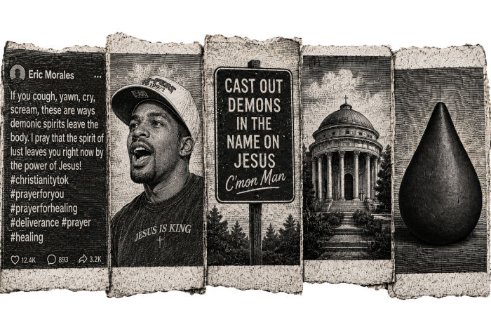 Cast out demons in the name of Jesus C'mon man Hoodie