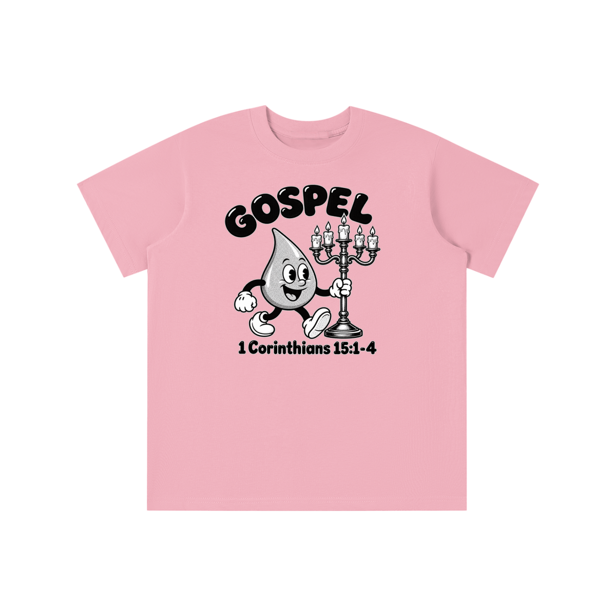 GOSPEL 1 Corinthians 15:1-4 youth T-shirt