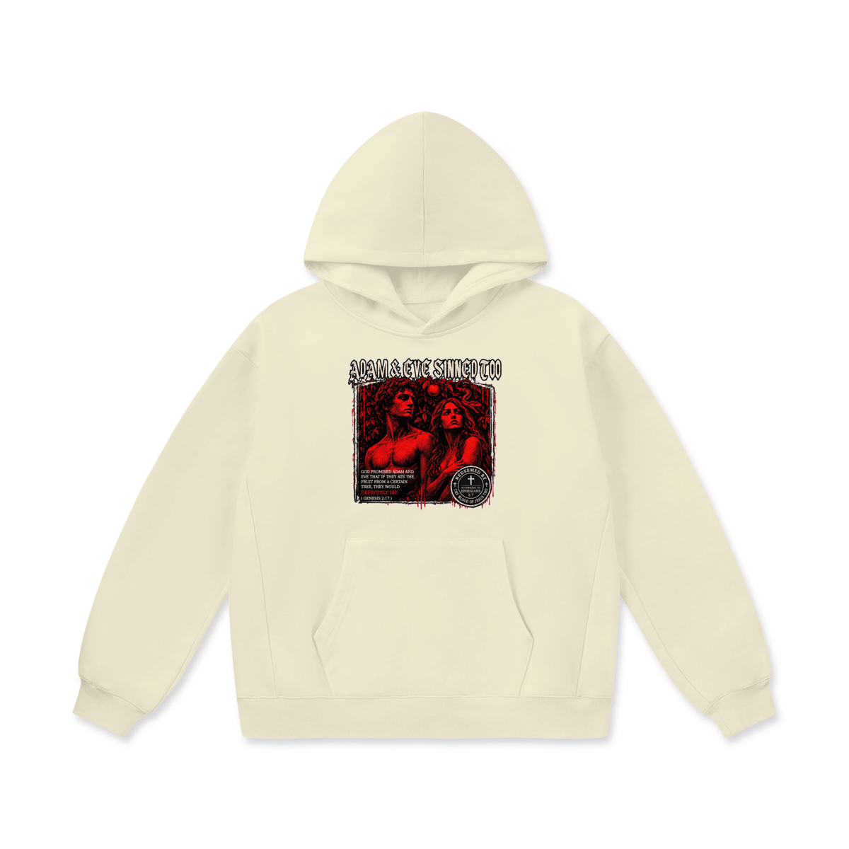 ADAM & EVE SINNED TOO Hoodie