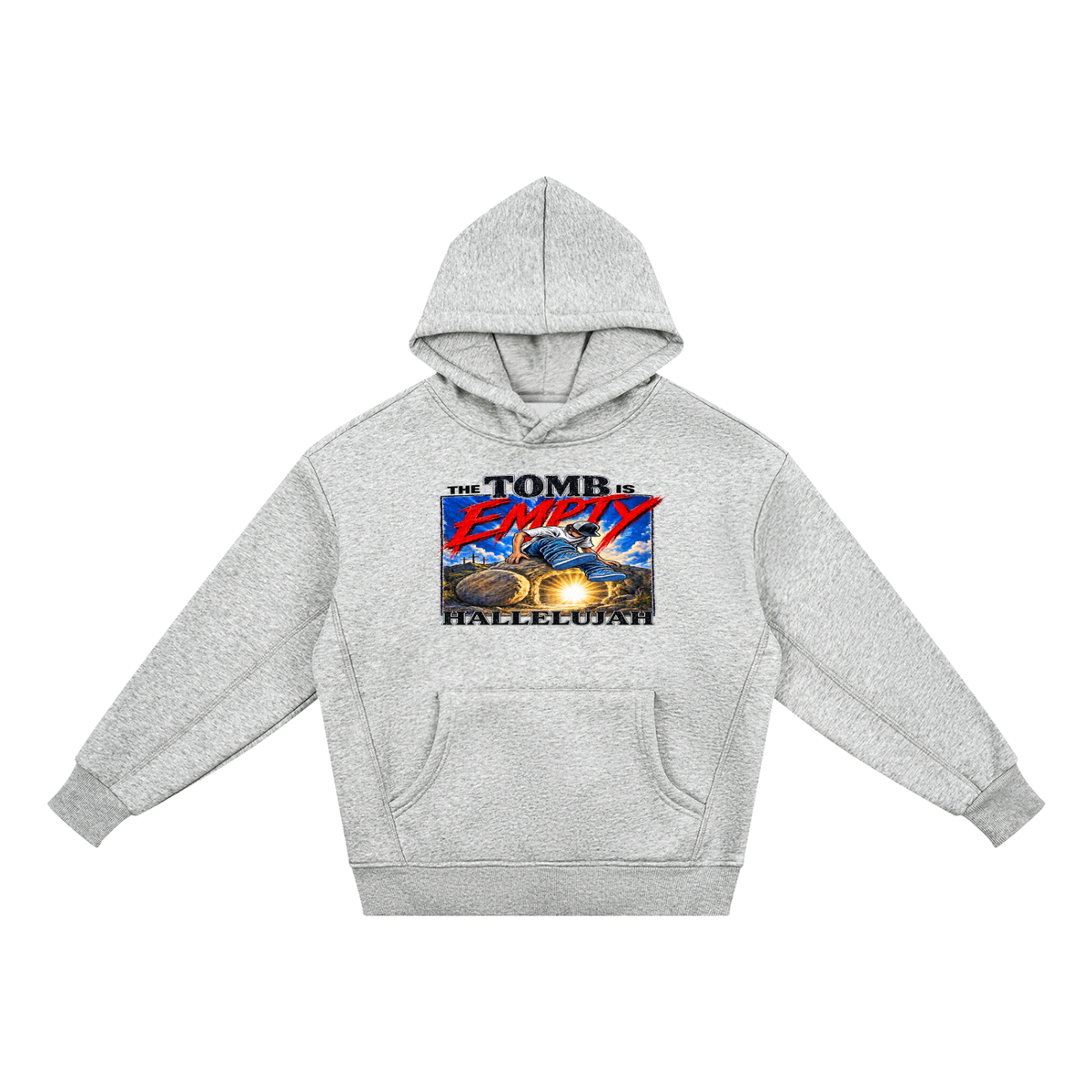THE TOMB IS EMPTY HALLELUJAH youth Hoodie