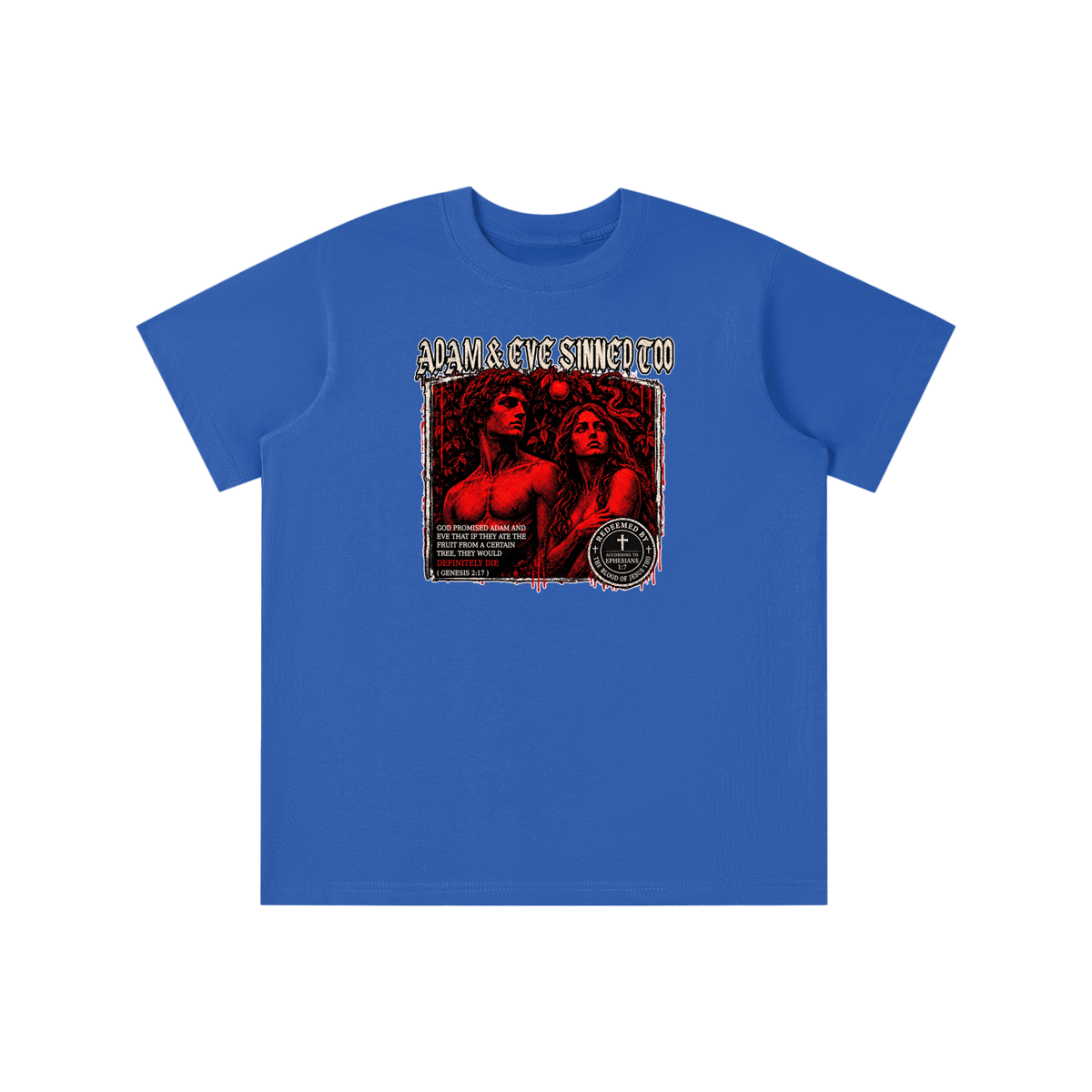 ADAM & EVE SINNED TOO youth T-shirt