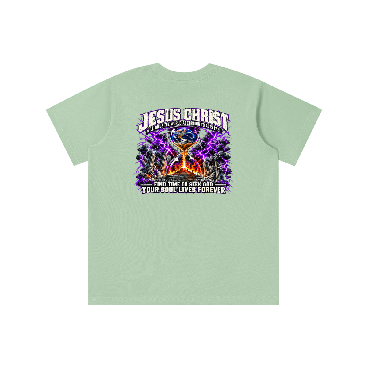 THE STRUGGLE IS REAL BUT SO IS JESUS - INSPIRED BY 1 PETER 5:10 - youth T-shirt