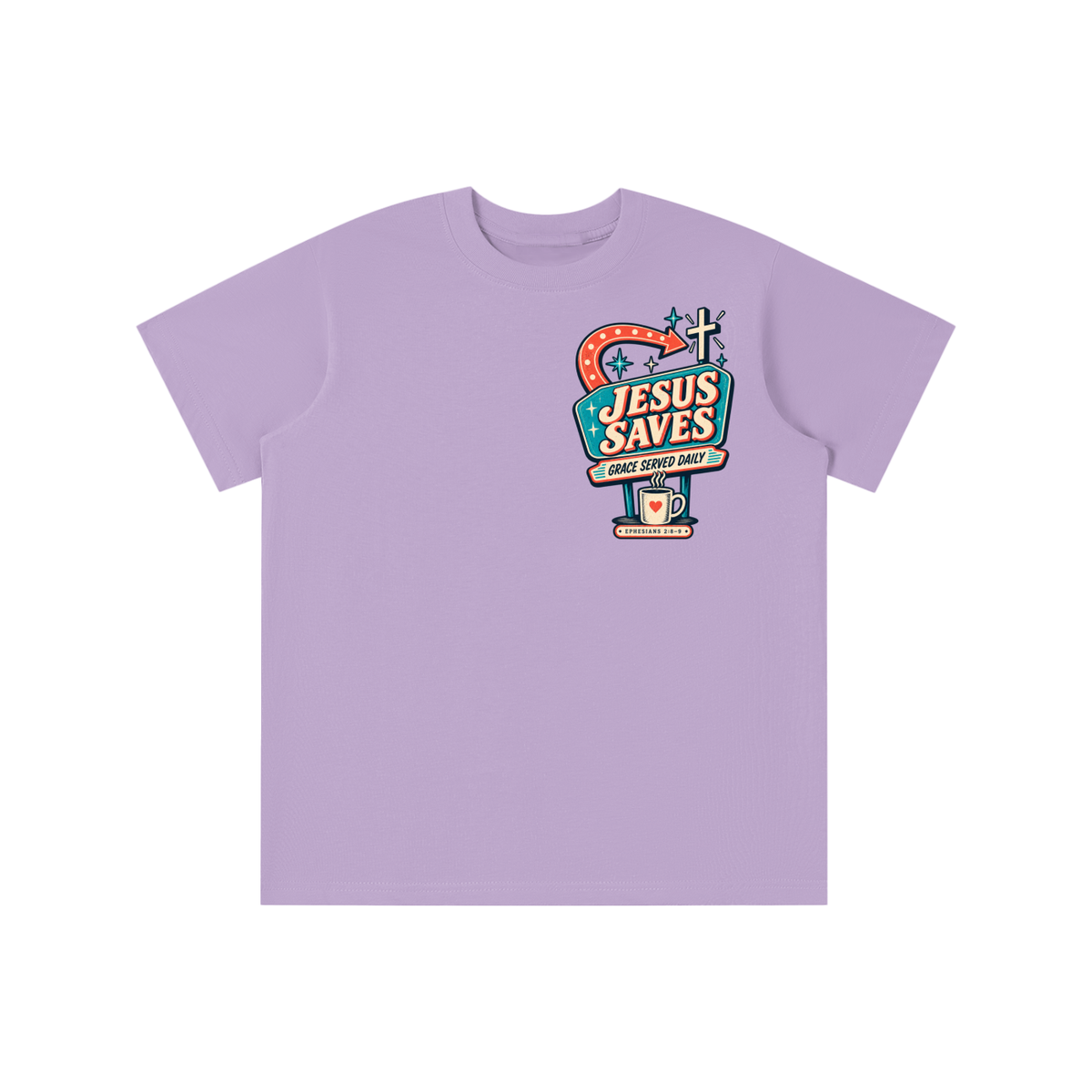 Jesus saves youth T-shirt