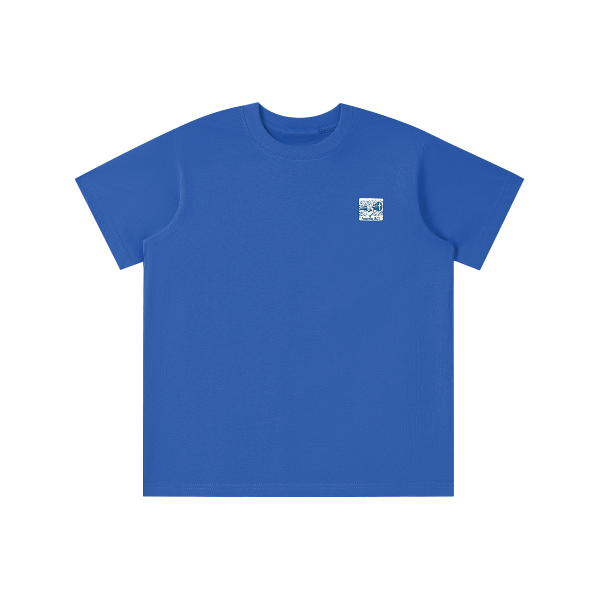 Proverbs 18:21 mic youth T-shirt