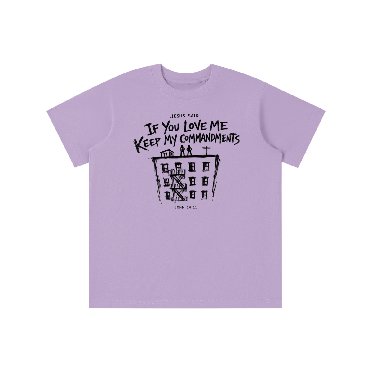 JOHN 14:15 NIV youth T-shirt