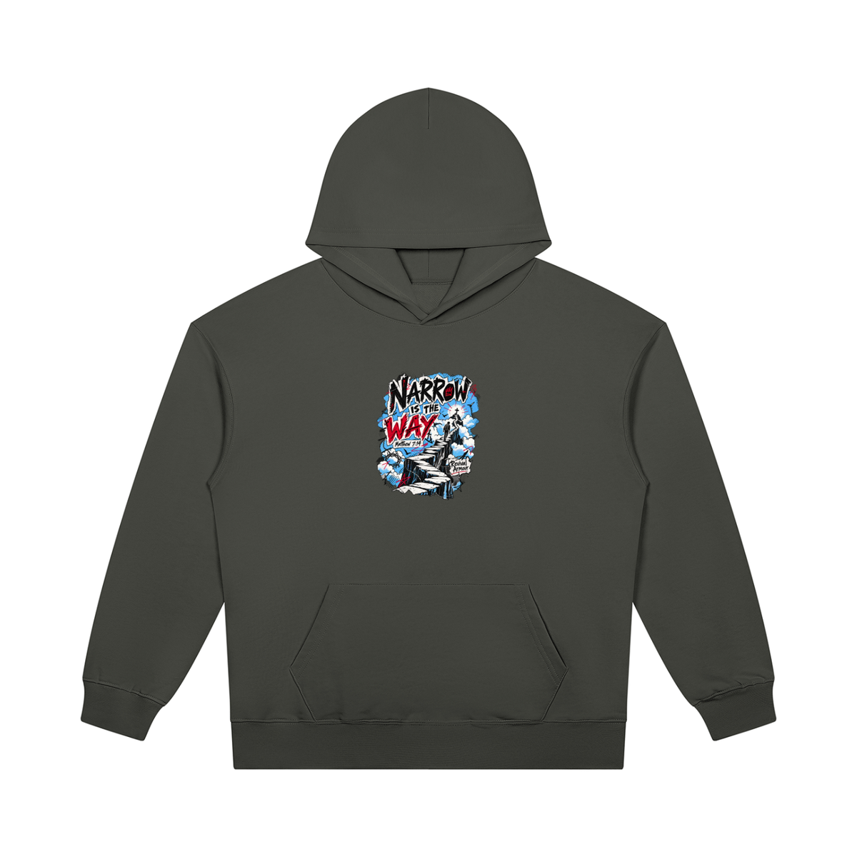 NARROW IS THE WAY [MATTHEW 7:14] Revival Armour Hoodie
