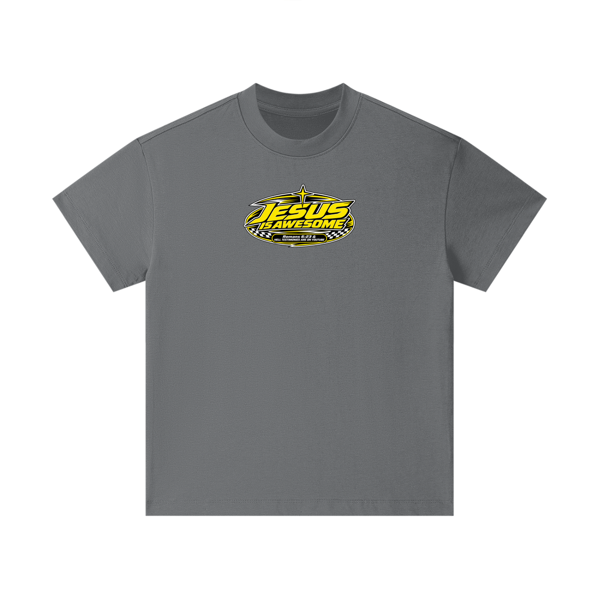 JESUS IS AWESOME ROMANS 6:23 & HELL TESTIMONIES ARE ON YOUTUBE Kids T-Shirt