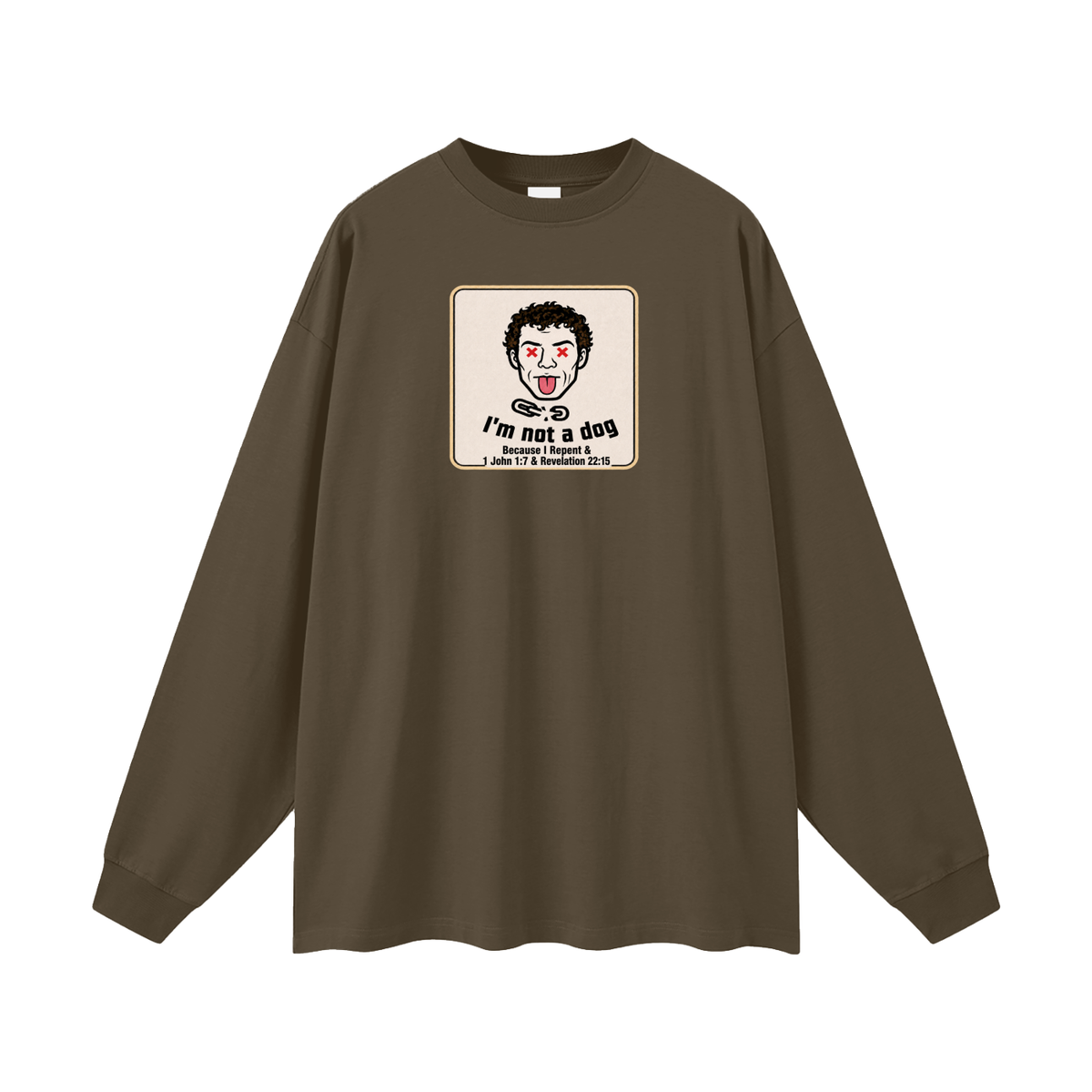 Oversized Unisex Long Sleeve T-Shirt