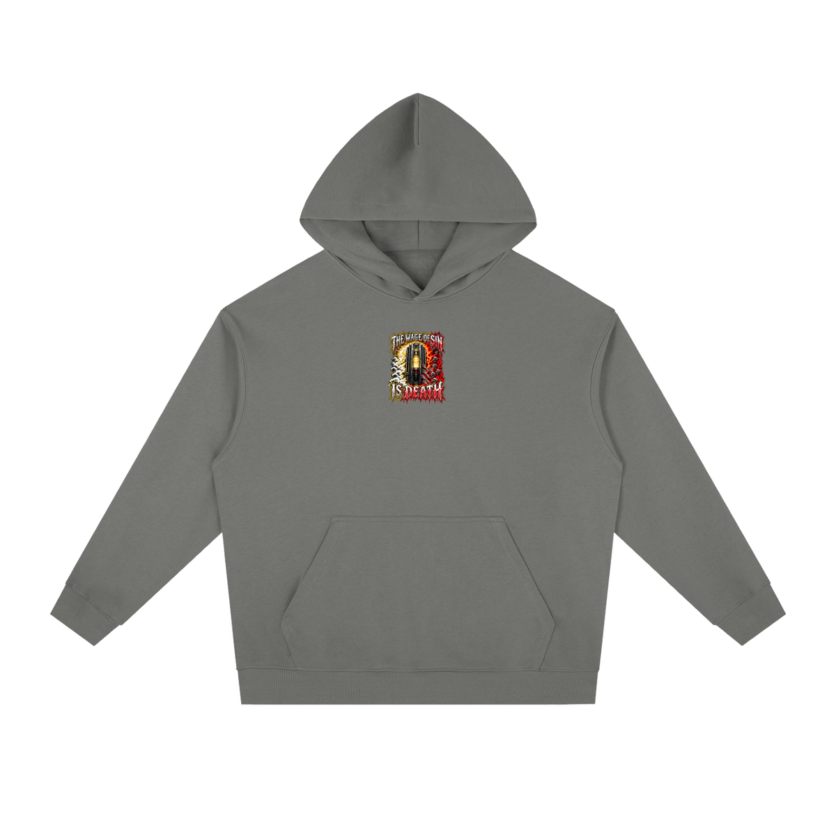 THE WAGE OF SIN IS DEATH WORKOUT YOUR SALVATION WITH FEAR & TREMBLING Hoodie