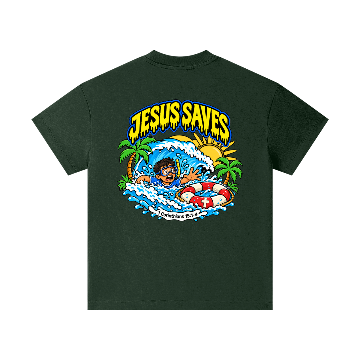 Jesus Saves Kids T-Shirt