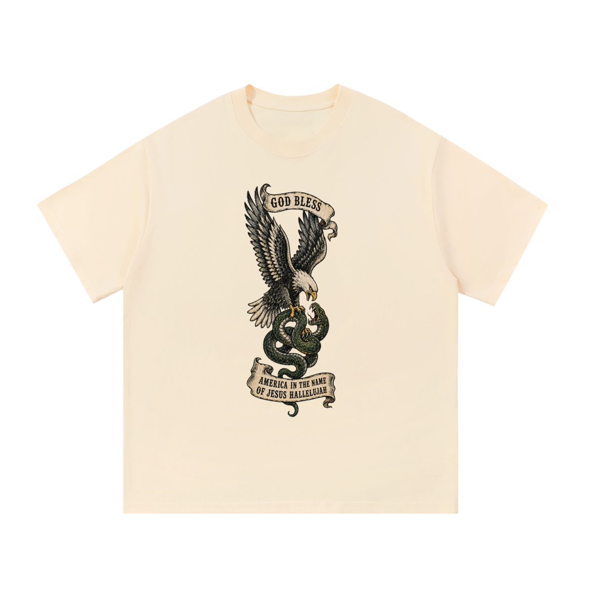 GOD BLESS AMERICA IN NAME OF JESUS HALLELUJAH T-Shirt