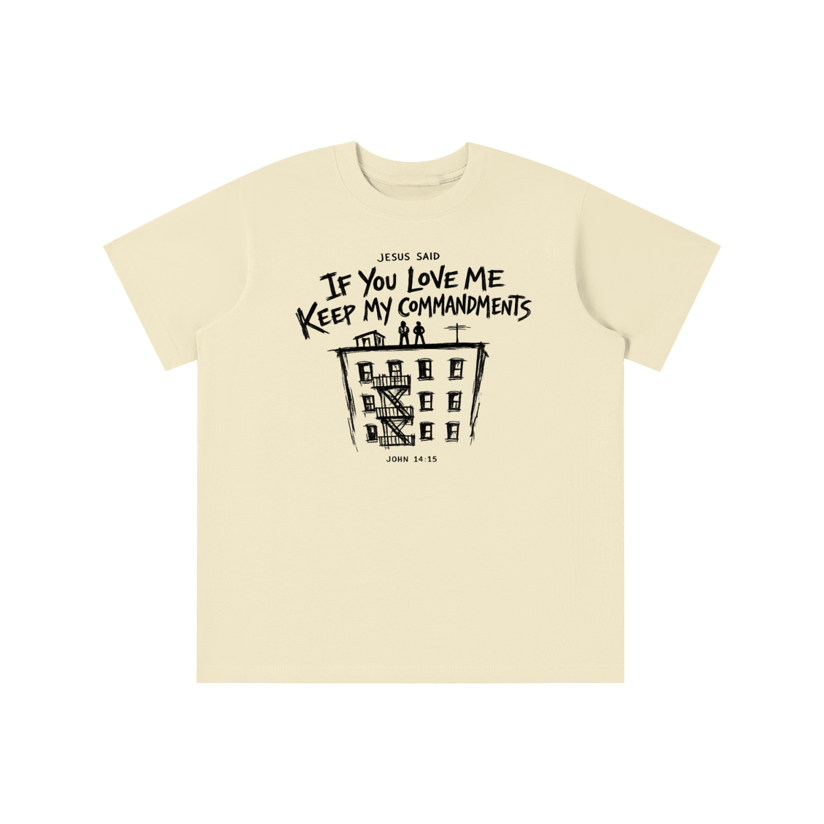 JOHN 14:15 NIV youth T-shirt