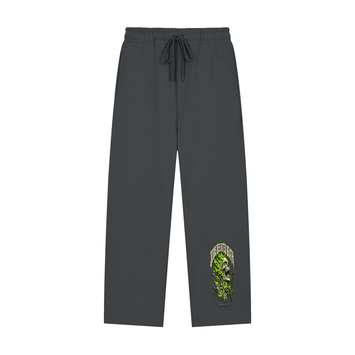 JESUS DEFEATED DEATH - 1 CORINTHIANS 15:55-57- Sweatpants