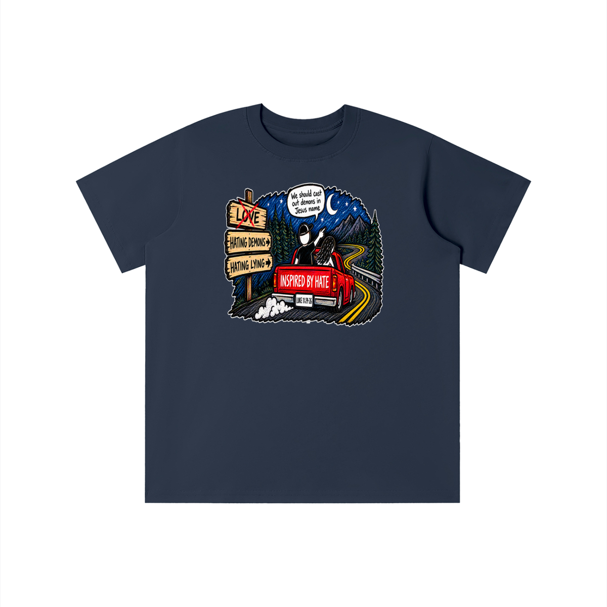 INSPIRED BY HATE youth T-shirt
