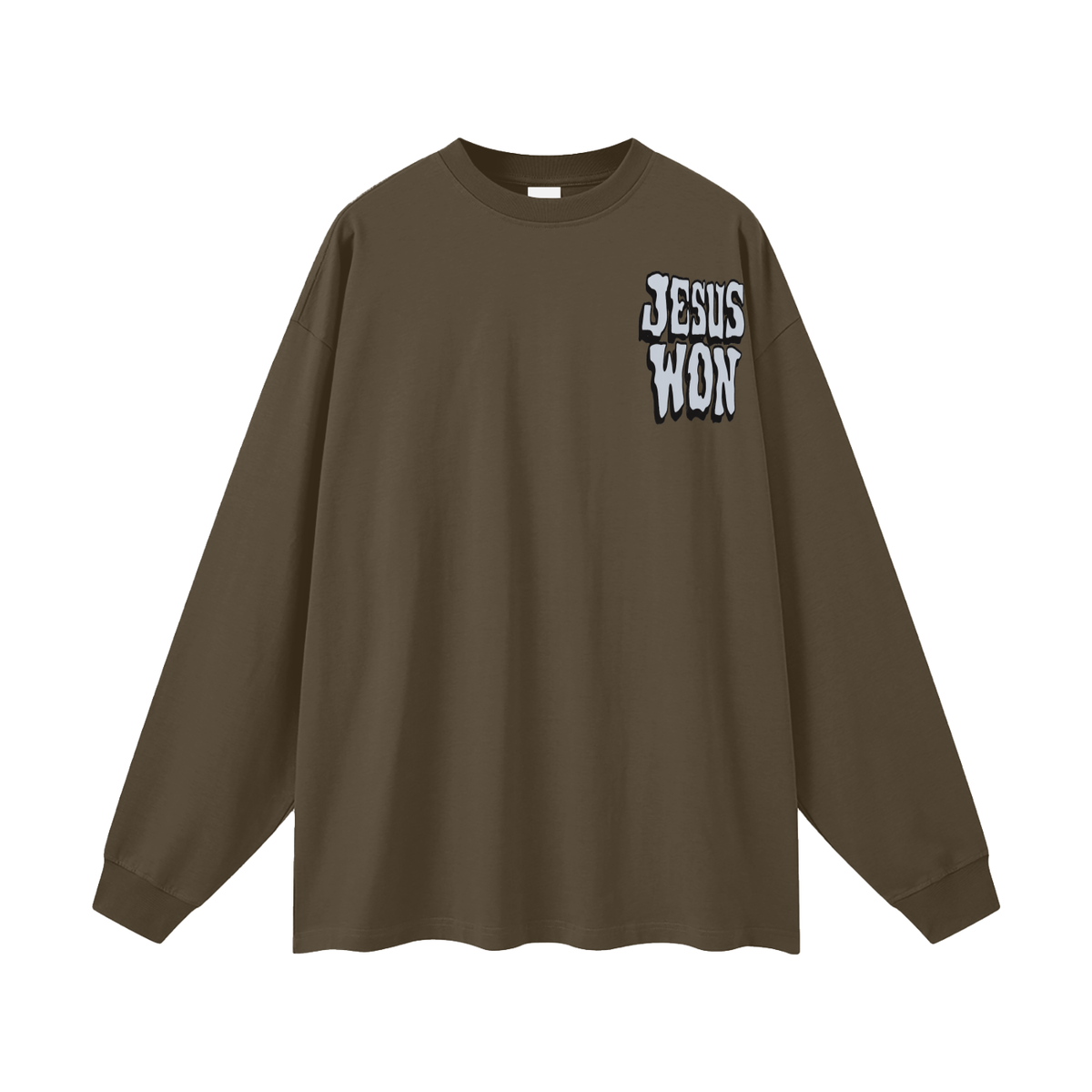 GOOD NEWS JESUS WON Long Sleeve T-Shirt