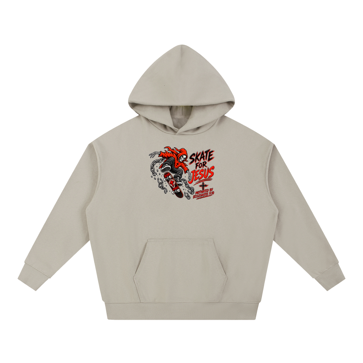 SKATE FOR JESUS MOTIVATED BY ECCLESIASTES 9:10 Hoodie