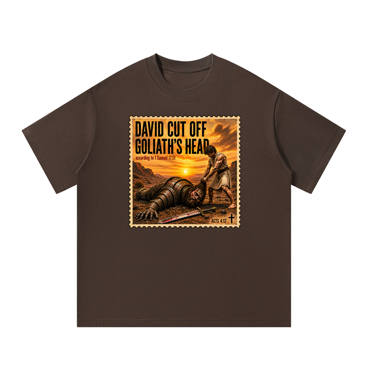 David cut off Goliaths head T-Shirt