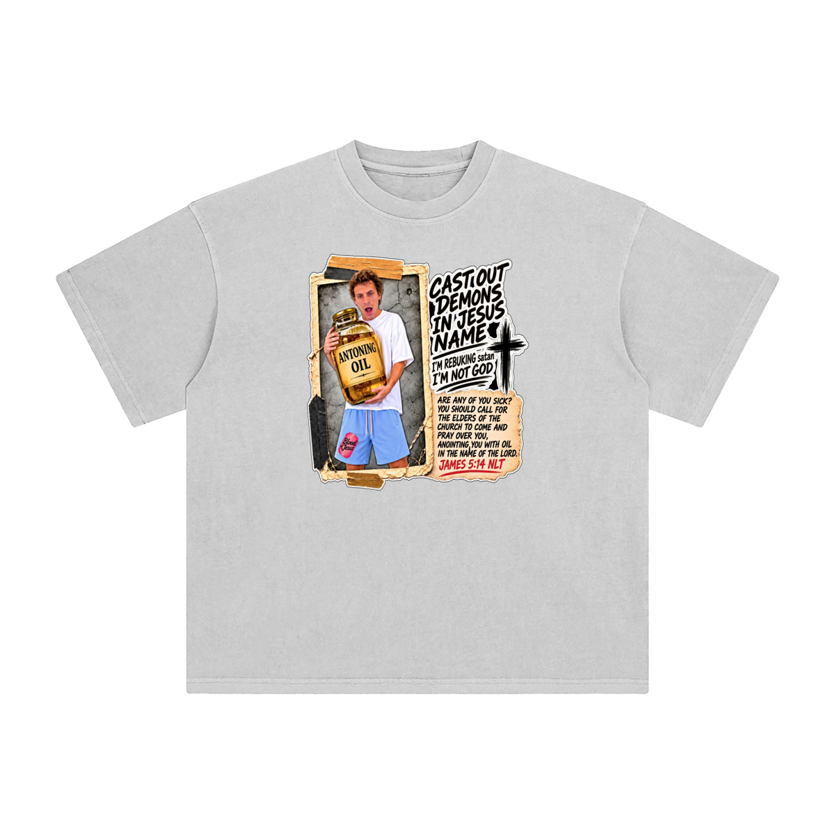 I'M REBUKING satan I'M NOT GOD T-Shirt