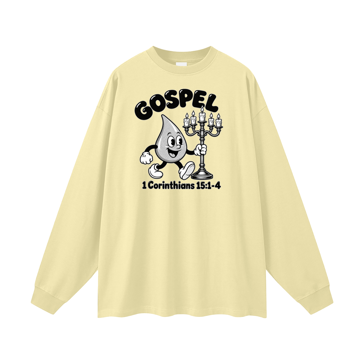 GOSPEL 1 Corinthians 15:1-4 Long Sleeve T-Shirt
