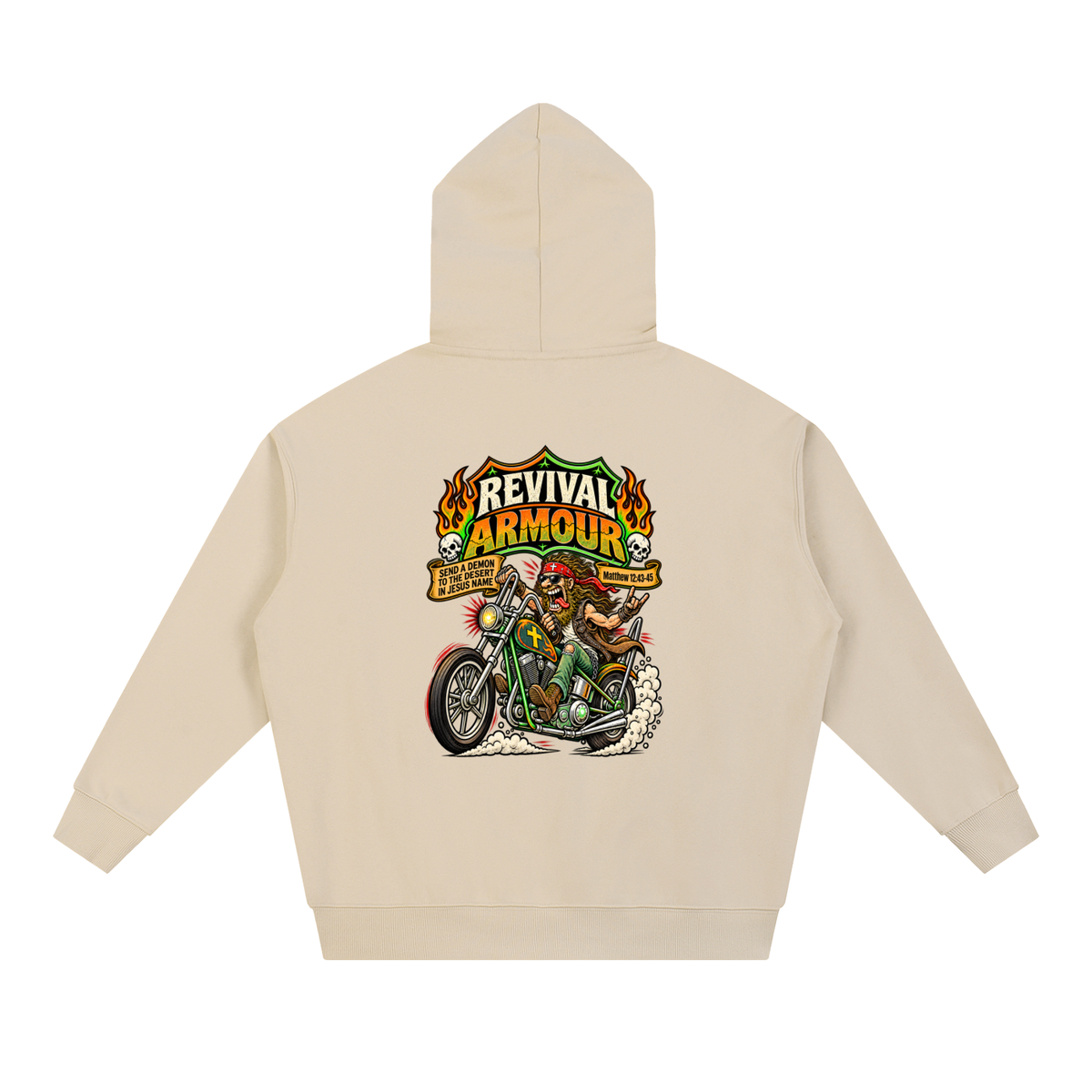 REVIVAL ARMOUR SEND A DEMON TO THE DESERT IN JESUS NAME [MATTHEW 12:43-45] Hoodie