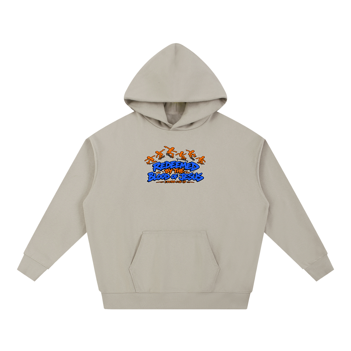 REDEEMED BY THE BLOOD OF JESUS - 1 PETER 1:18-19 - Hoodie
