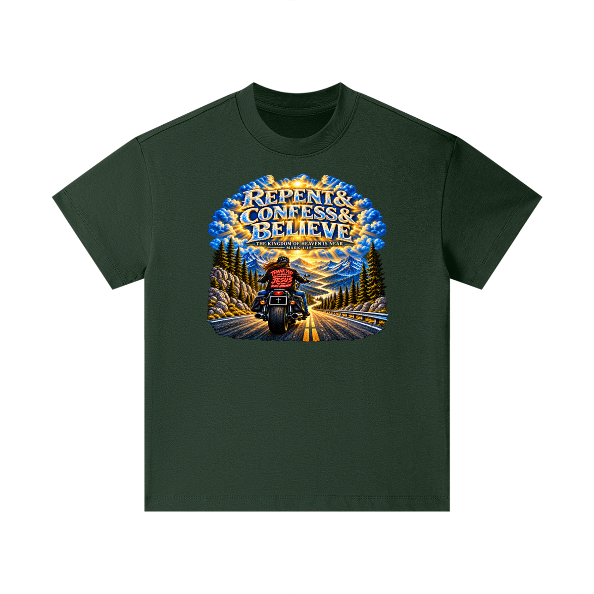 REPENT & CONFESS & BELIEVE Kids T-Shirt