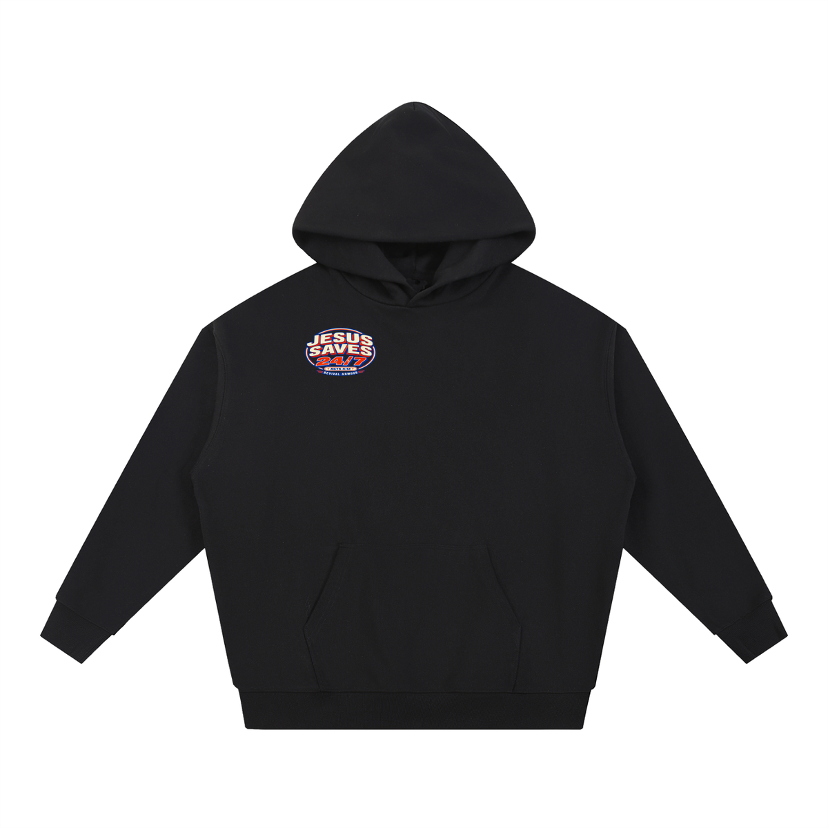 Jesus saves 24/7 Hoodie