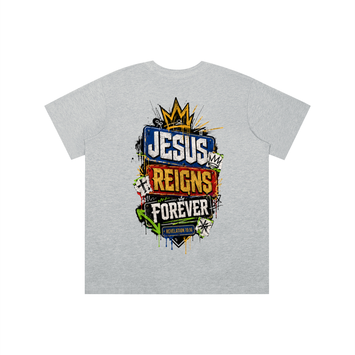 Jesus Reigns Forever youth T-shirt