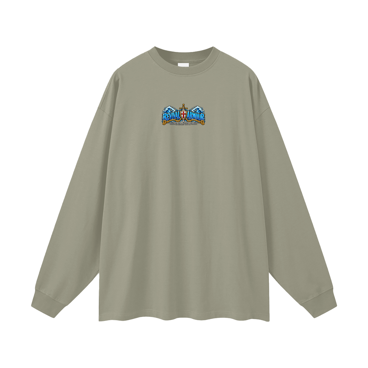 REVIVAL ARMOUR -EQUIPPED FOR A HIGHER PURPOSE- -EPHESIANS 6:10-18- Long Sleeve T-Shirt