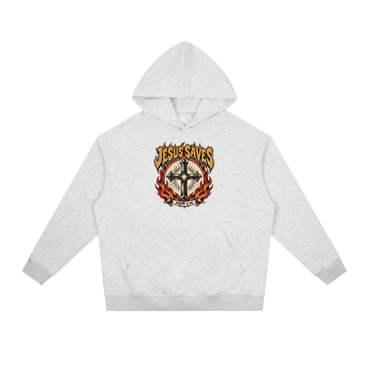 Jesus Saves John 3:16 Hoodie
