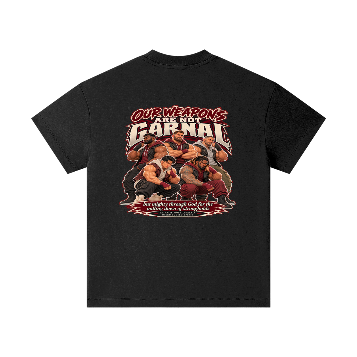 HUMANS ARE STUPID (Jeremiah 4:22) OUR WEAPONS ARE NOT CARNAL but mighty through God for the pulling down of strongholds SATAN IS MOST LIKELY A DISEMBODIED SPIRIT Kids T-Shirt