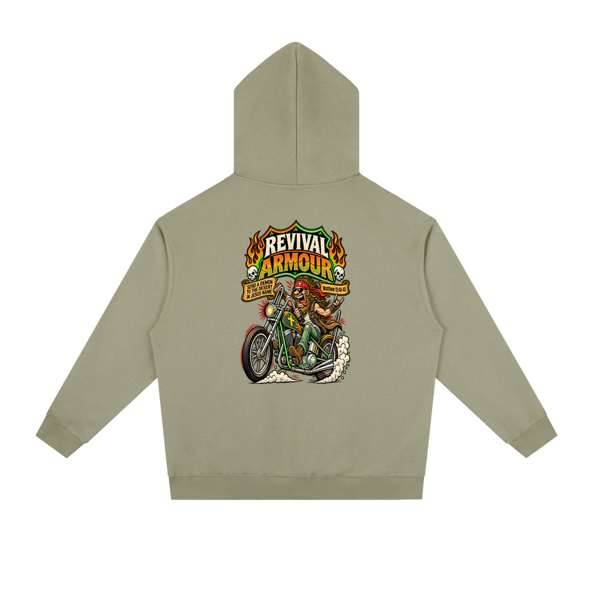 JESUS SAVES REVIVAL ARMOUR SEND A DEMON TO THE DESERT IN THE NAME OF JESUS Hoodie