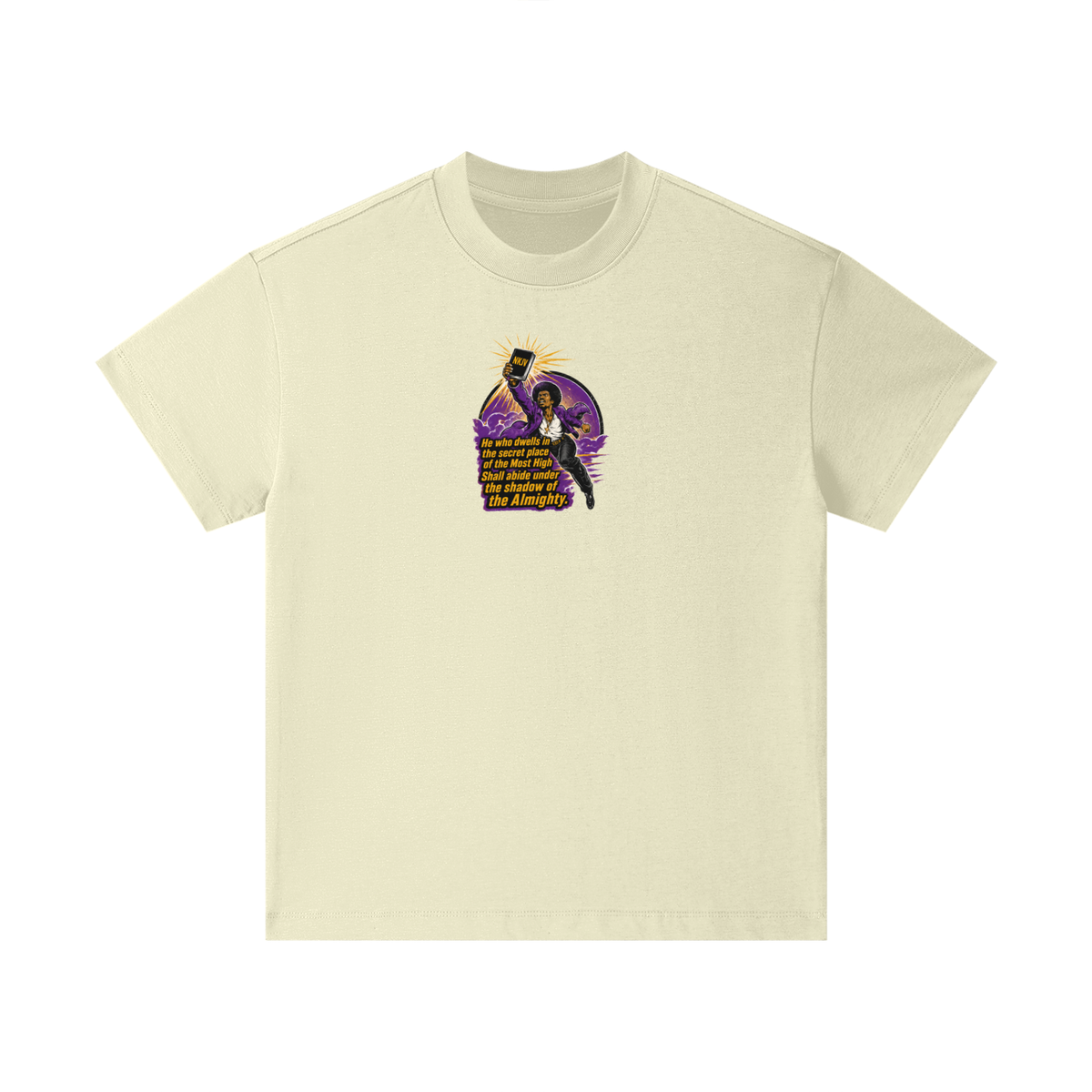 NKJV Psalms 91:1 Kids T-Shirt