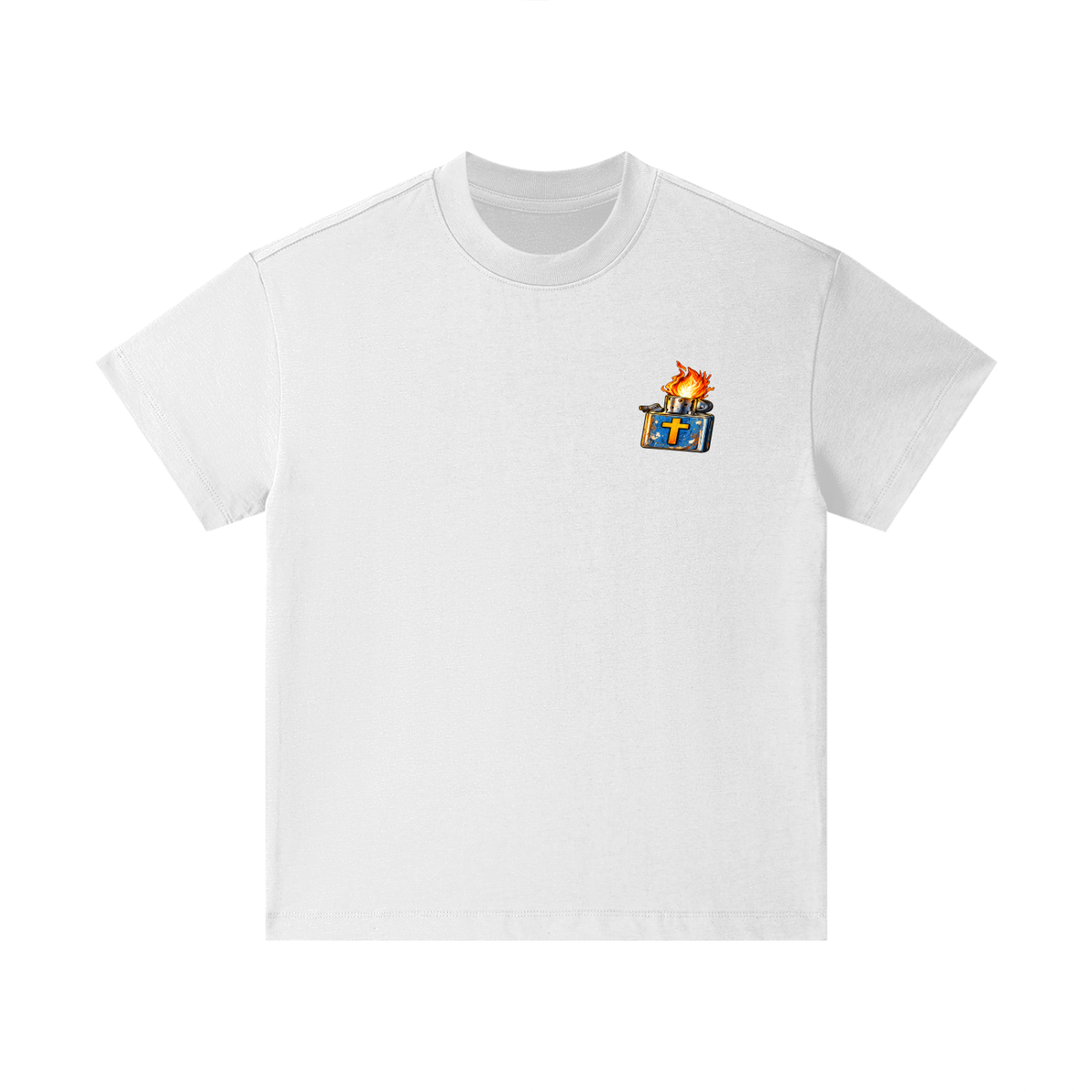 JESUS SAVES FROM IRE THAT GOES OUT AND DOGS DON'T GO TO THE NEW JERUSALEM ACCORDING TO REVELATION 22:15 Kids T-Shirt