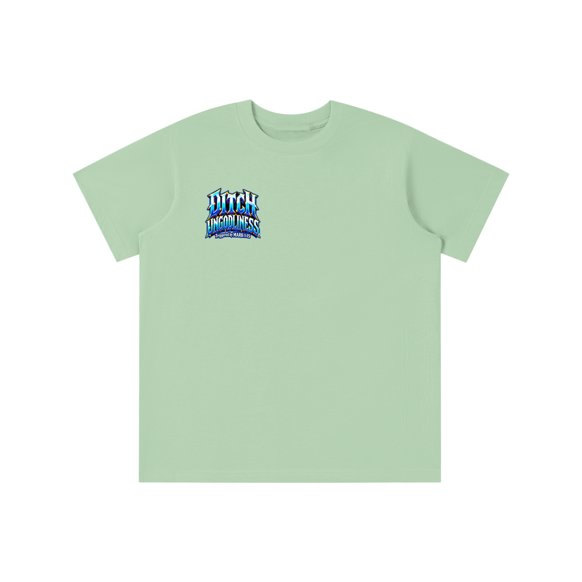 REVIVAL ARMOUR deliberately SINNING IS STUPID HEAVEN AND HELL ARE REAL PLACES DITCH UNGODLINESS Triggered by MARK 1:15 youth T-shirt