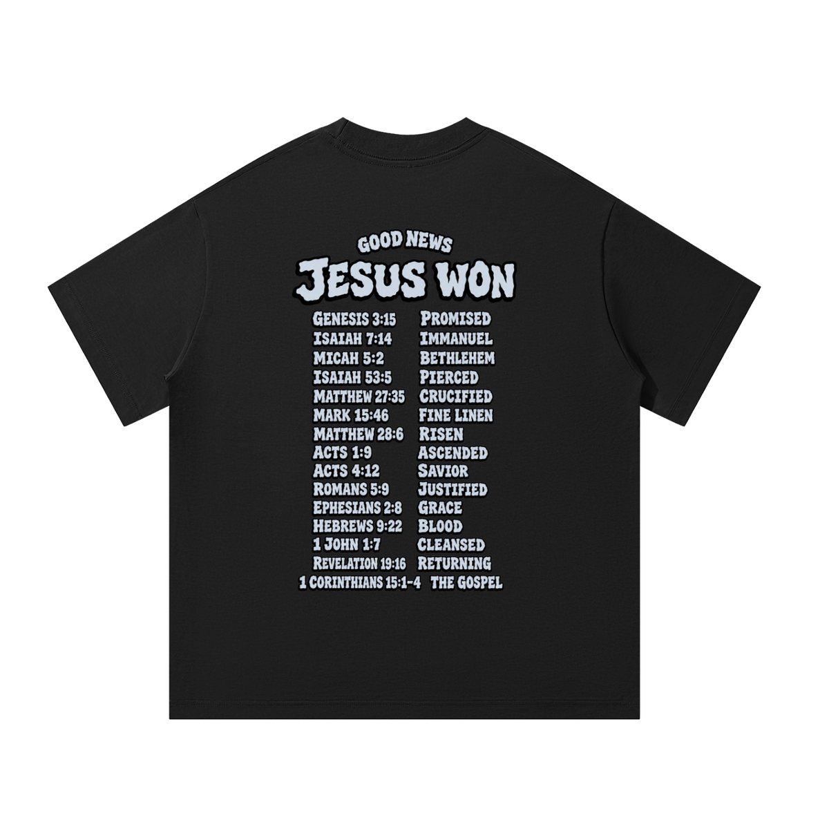 Jesus Won T-Shirt