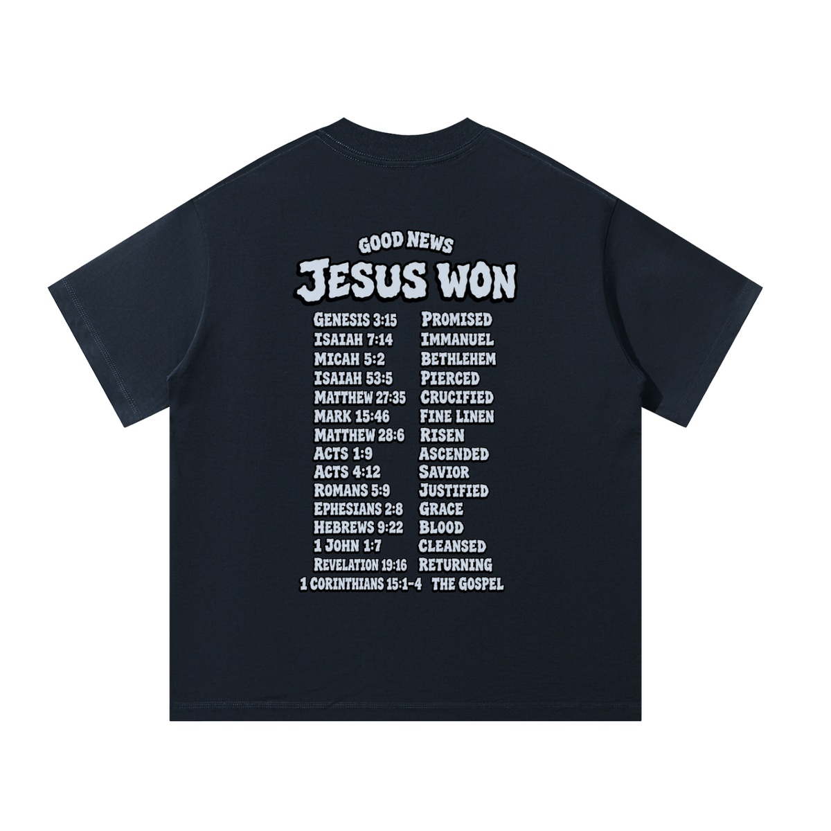 Jesus Won T-Shirt