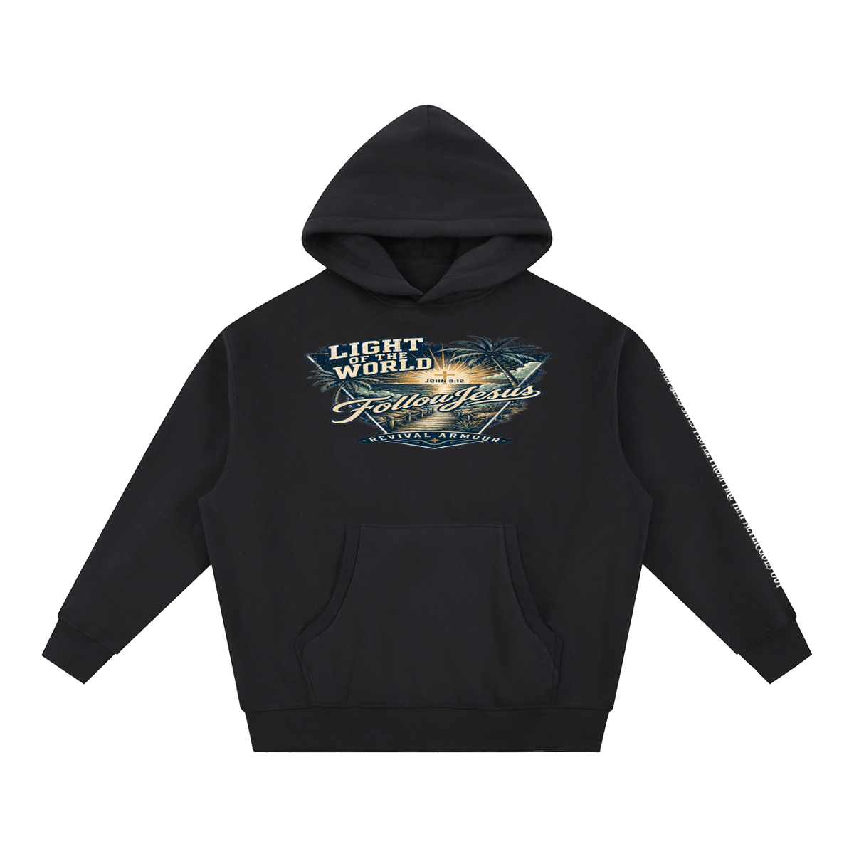 Light of the World Follow Jesus Hoodie