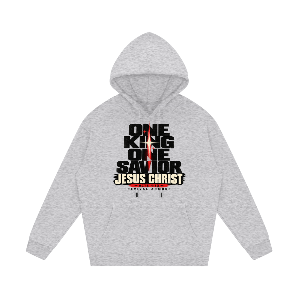 One King One Savior Jesus Christ Hoodie