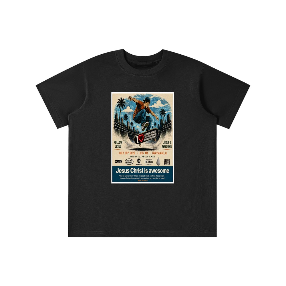 Jesus Christ is awesome youth T-shirt