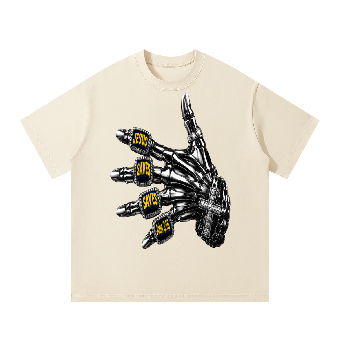 Jesus saves saves John 3:16 T-Shirt