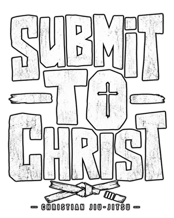 SUBMIT TO CHRIST CHRISTIAN JIU-JITSU Kids T-Shirt
