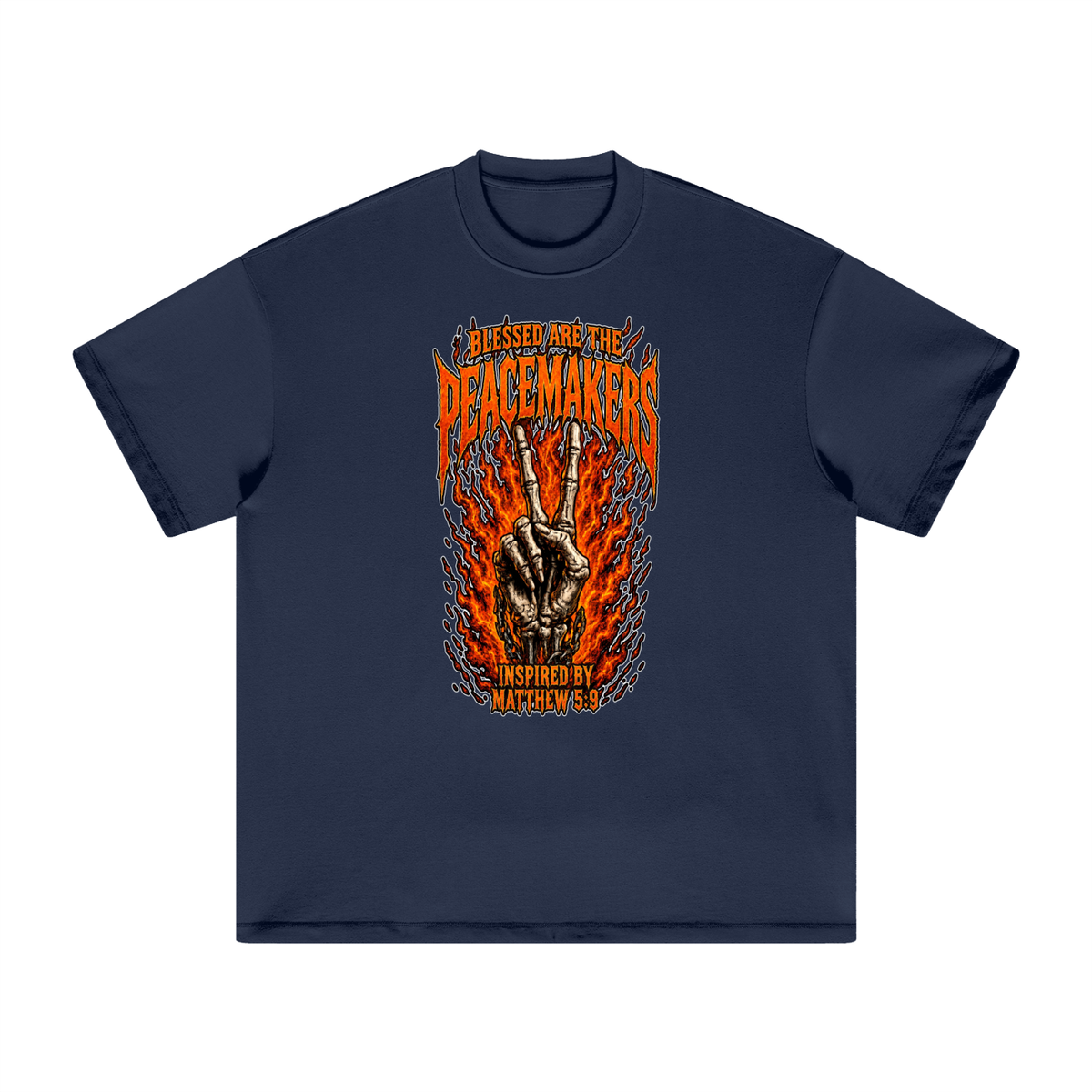 BLESSED ARE THE PEACEMAKERS INSPIRED BY MATTHEW 5:9 T-Shirt