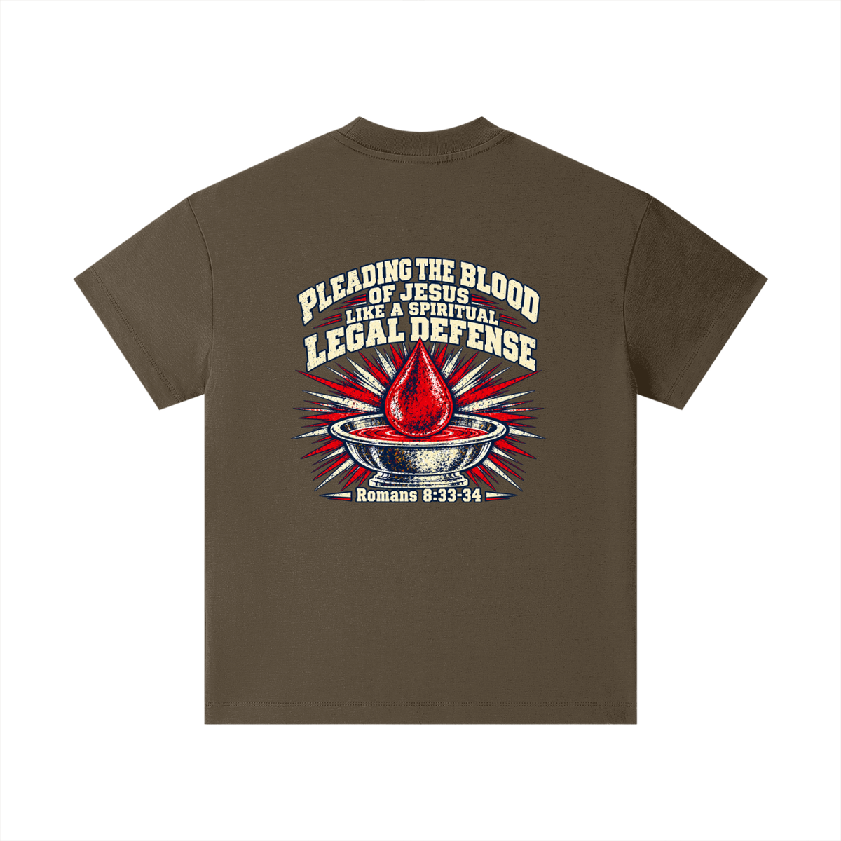 pleading the blood of Jesus like a spiritual legal defense Kids T-Shirt