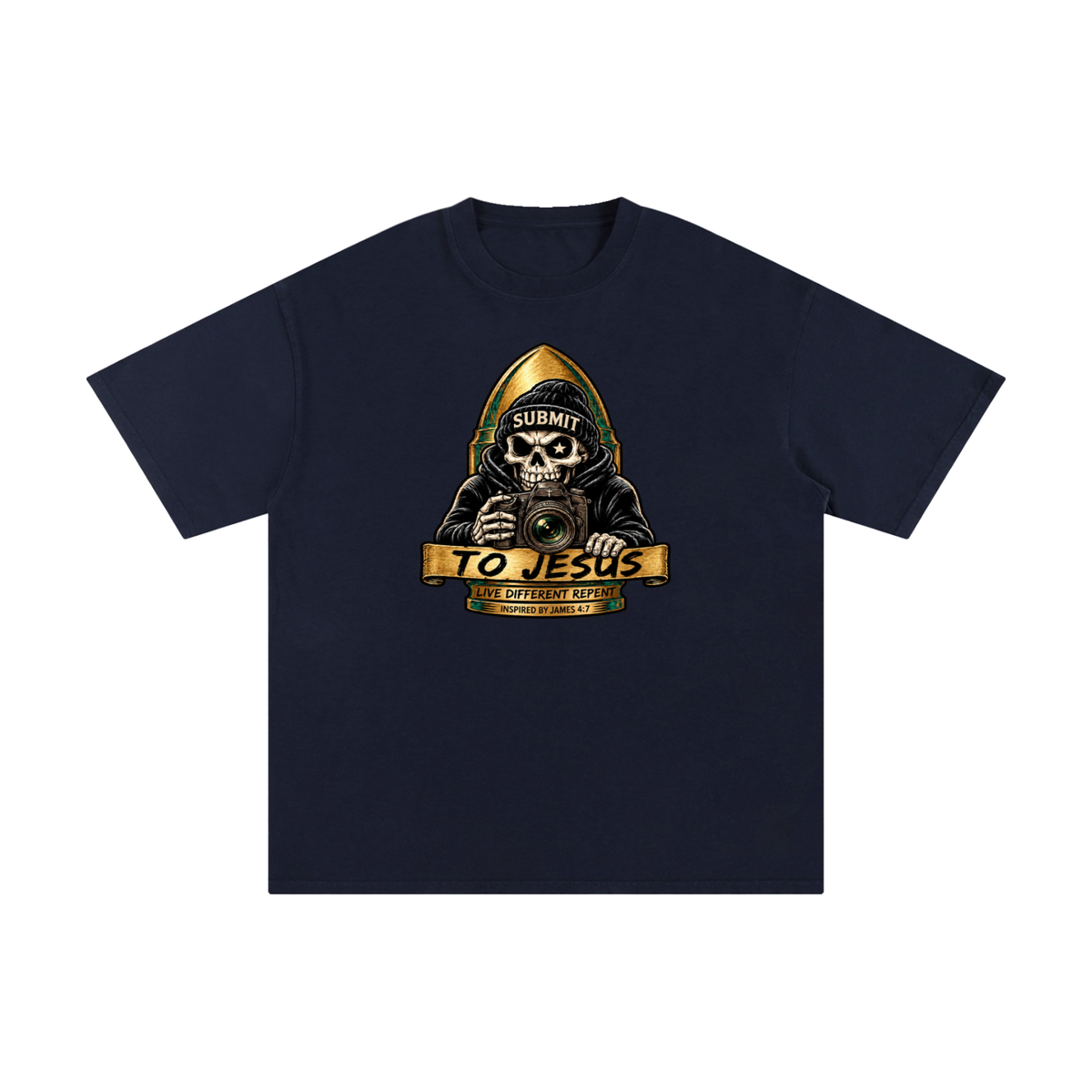 SUBMIT TO JESUS LIVE DIFFERENT REPENT INSPIRED BY JAMES 4:7 T-Shirt