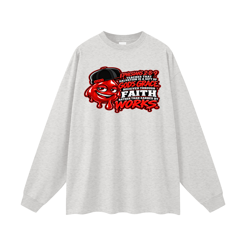 Ephesians 2:8-9 inspired Long Sleeve T-Shirt