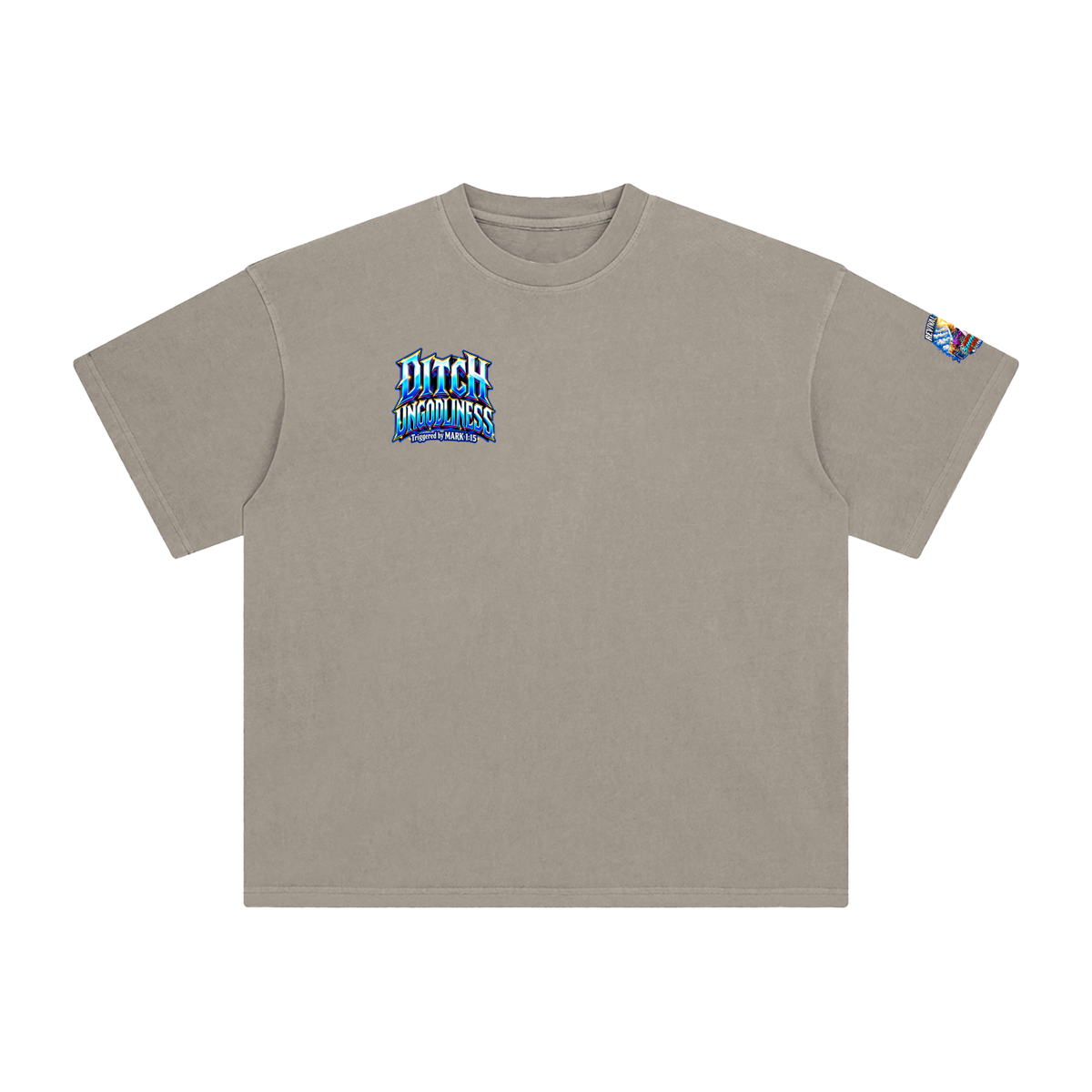 REVIVAL ARMOUR deliberately SINNING IS STUPID HEAVEN AND HELL ARE REAL PLACES DITCH UNGODLINESS Triggered by MARK 1:15 T-Shirt