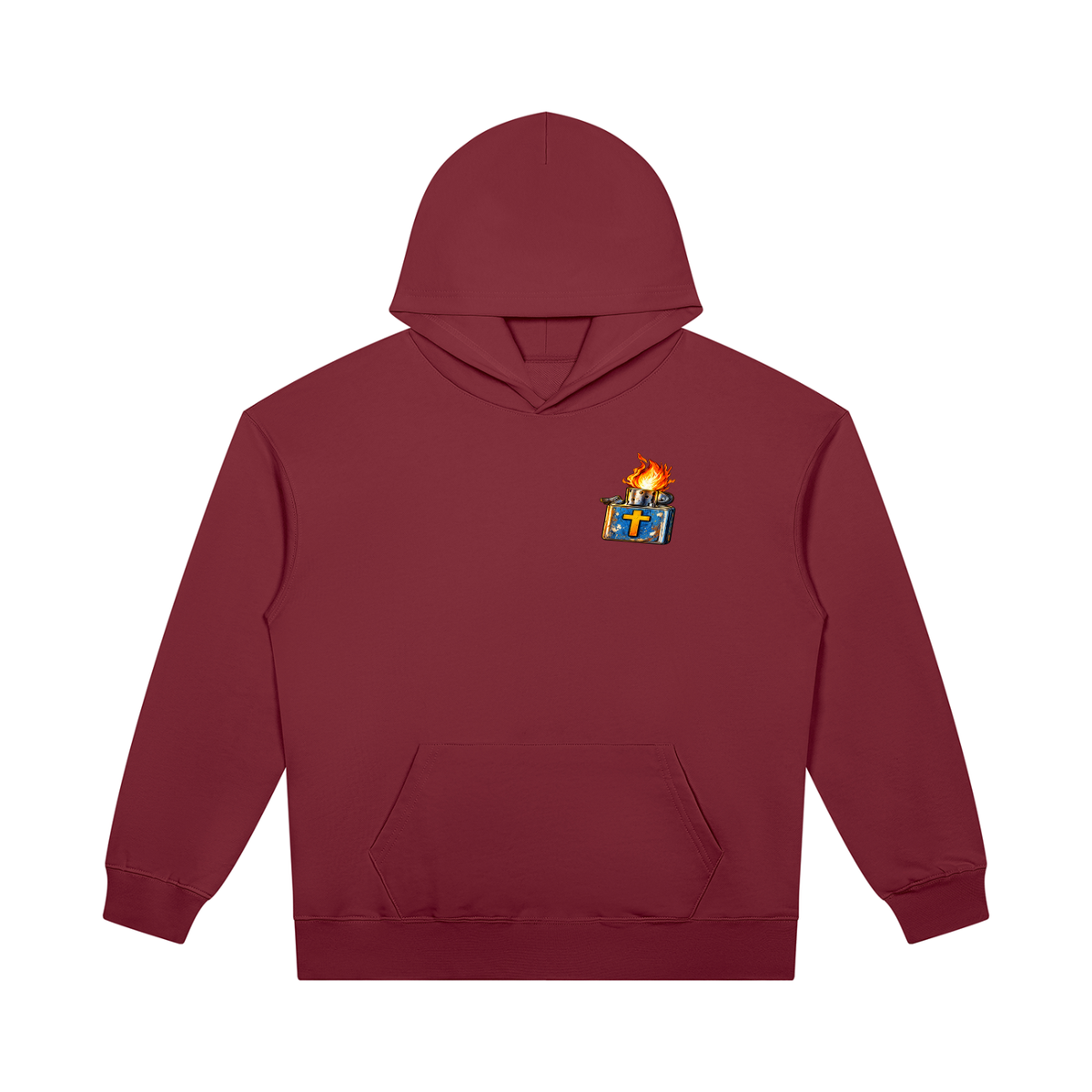 JESUS SAVES FROM IRE THAT GOES OUT AND DOGS DON'T GO TO THE NEW JERUSALEM ACCORDING TO REVELATION 22:15 Hoodie
