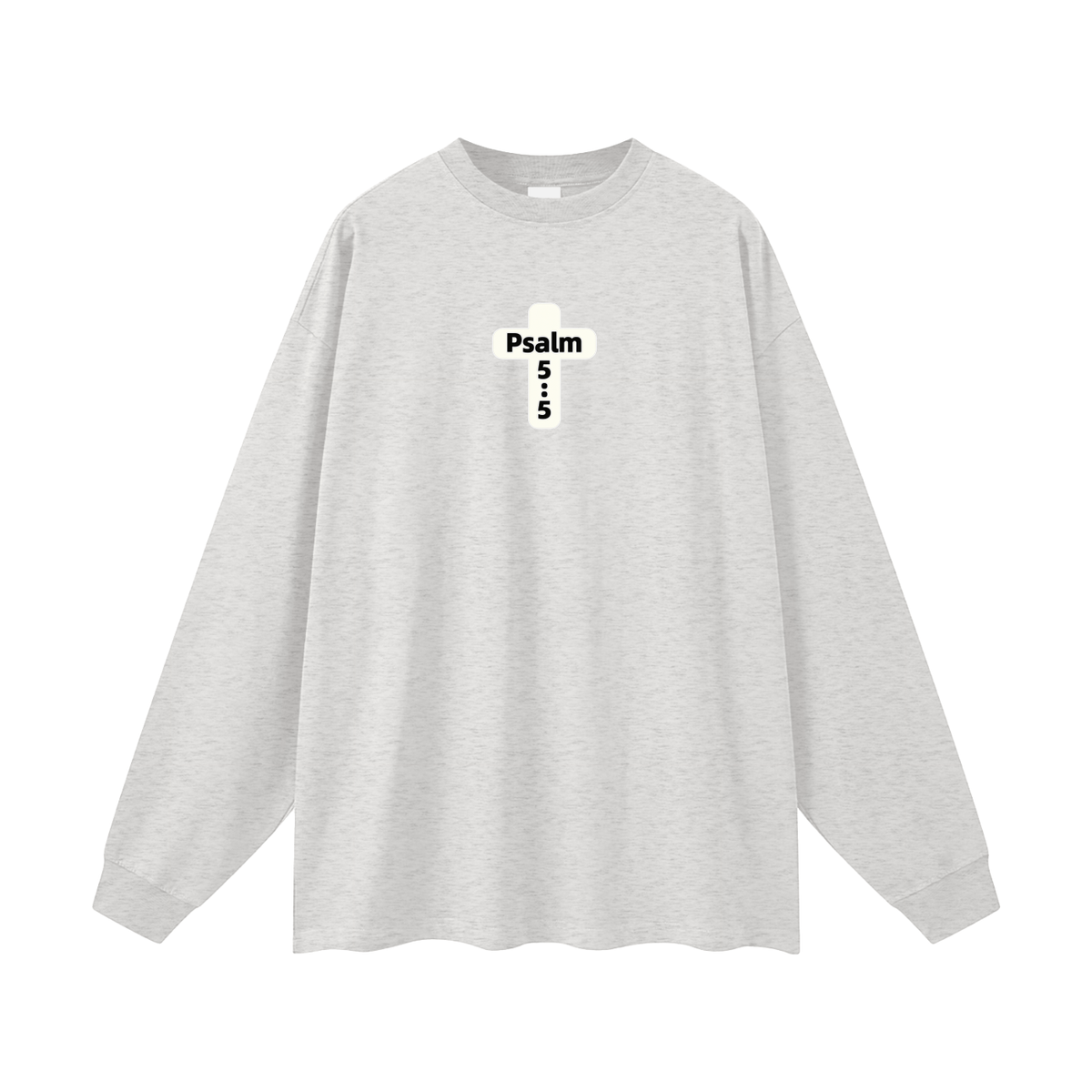 PSALM 5:5 Long Sleeve T-Shirt