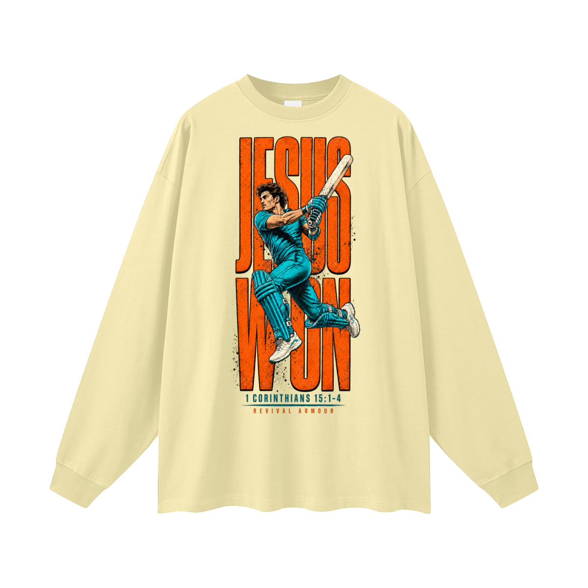 Jesus Won Long Sleeve T-Shirt